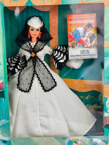Barbie Scarlett O'Hara Vestido Blanco de 1994