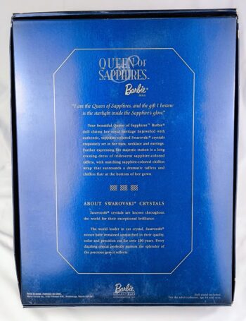 Barbie Queen of Sapphires del 2000 - Imagen 3