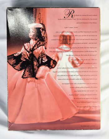 Barbie Scarlett O'Hara Vestido Blanco de 1994 - Imagen 4