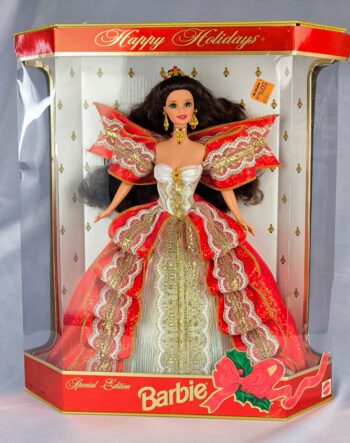Barbie Happy Holidays de 1997 (caja dañada)