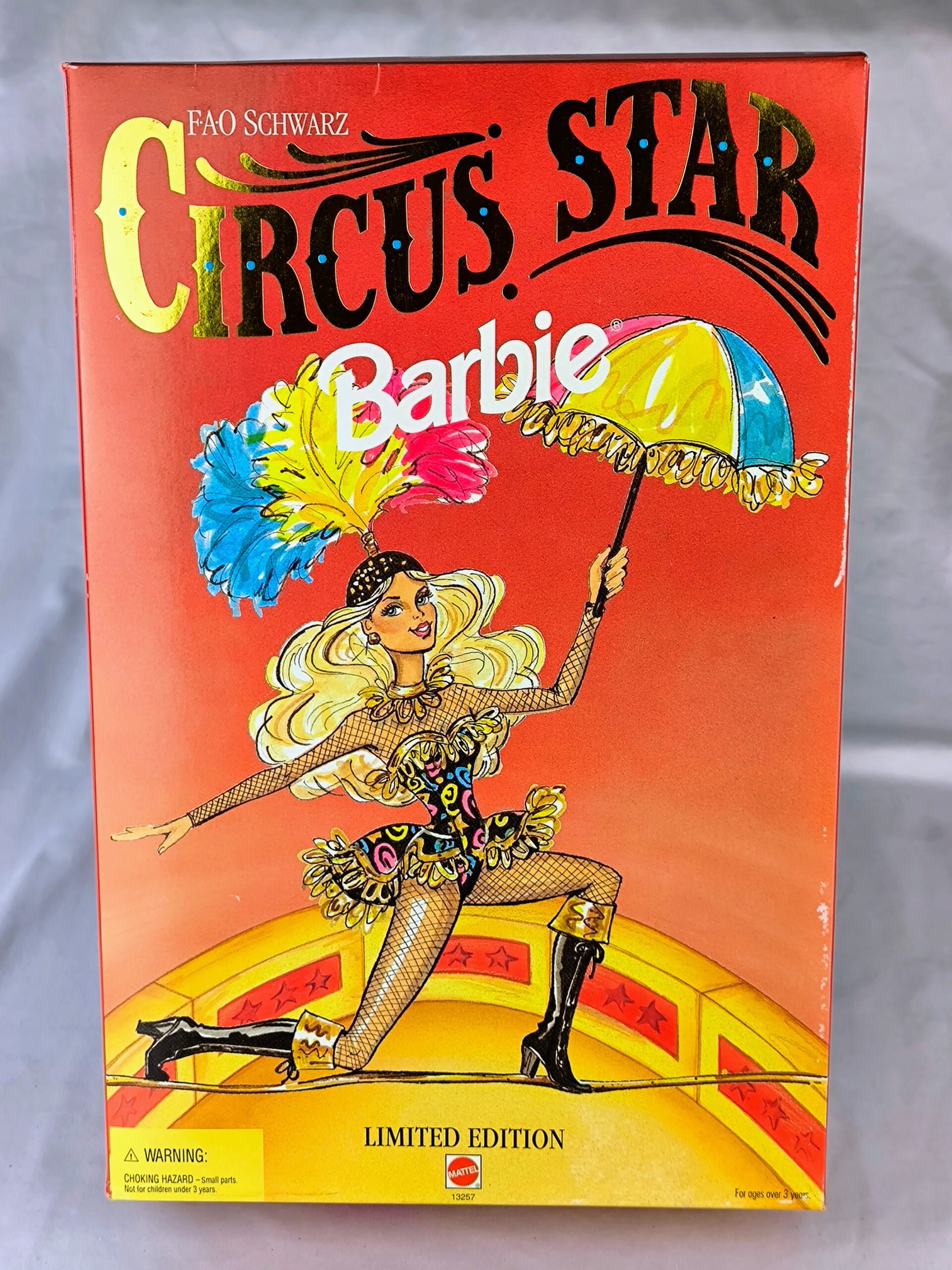 Barbie Circus Limited Edition At F.A.O. Schwarz de 1994 - Imagen 4