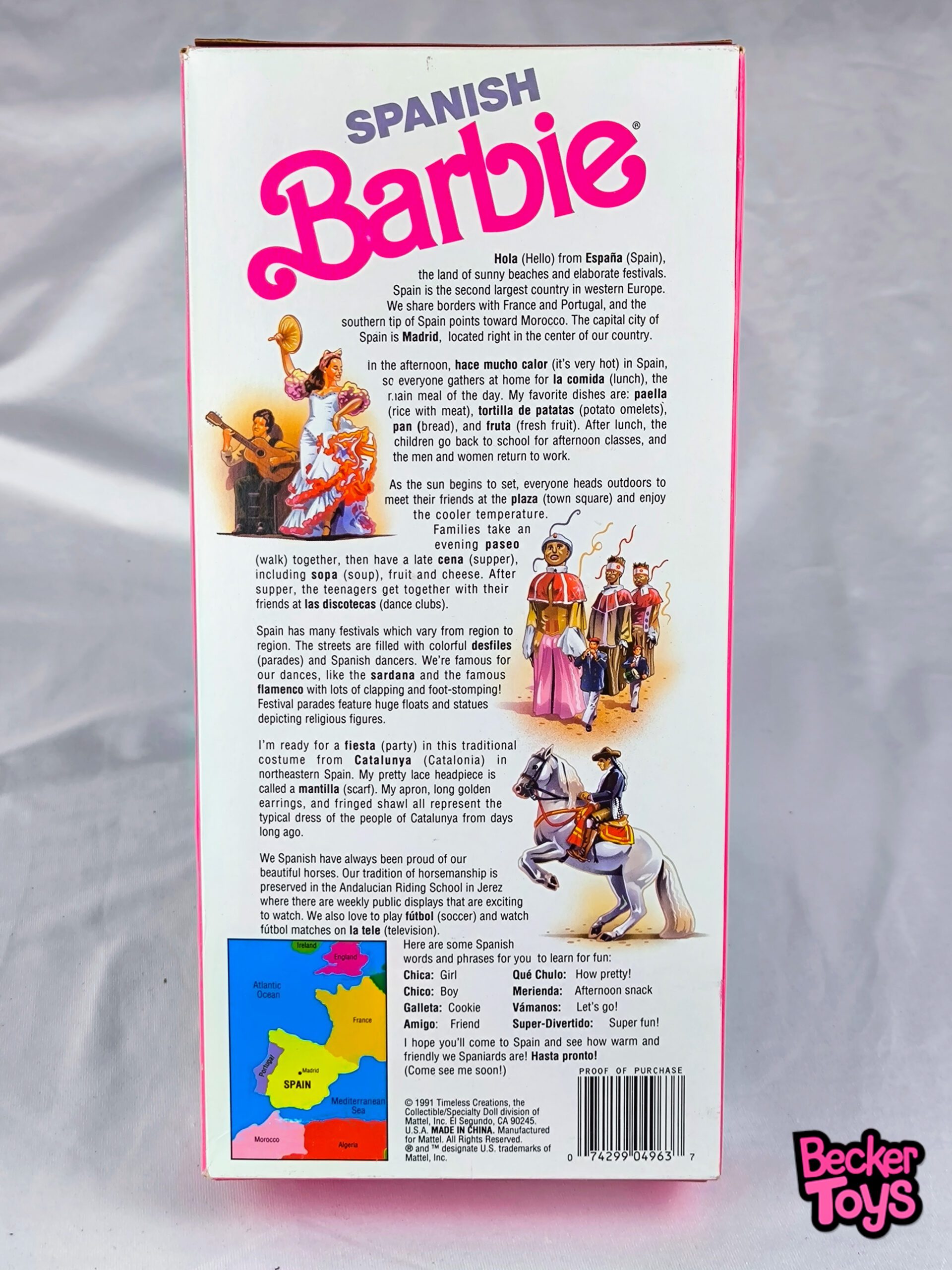 Barbie Spanish de 1991 - Imagen 3