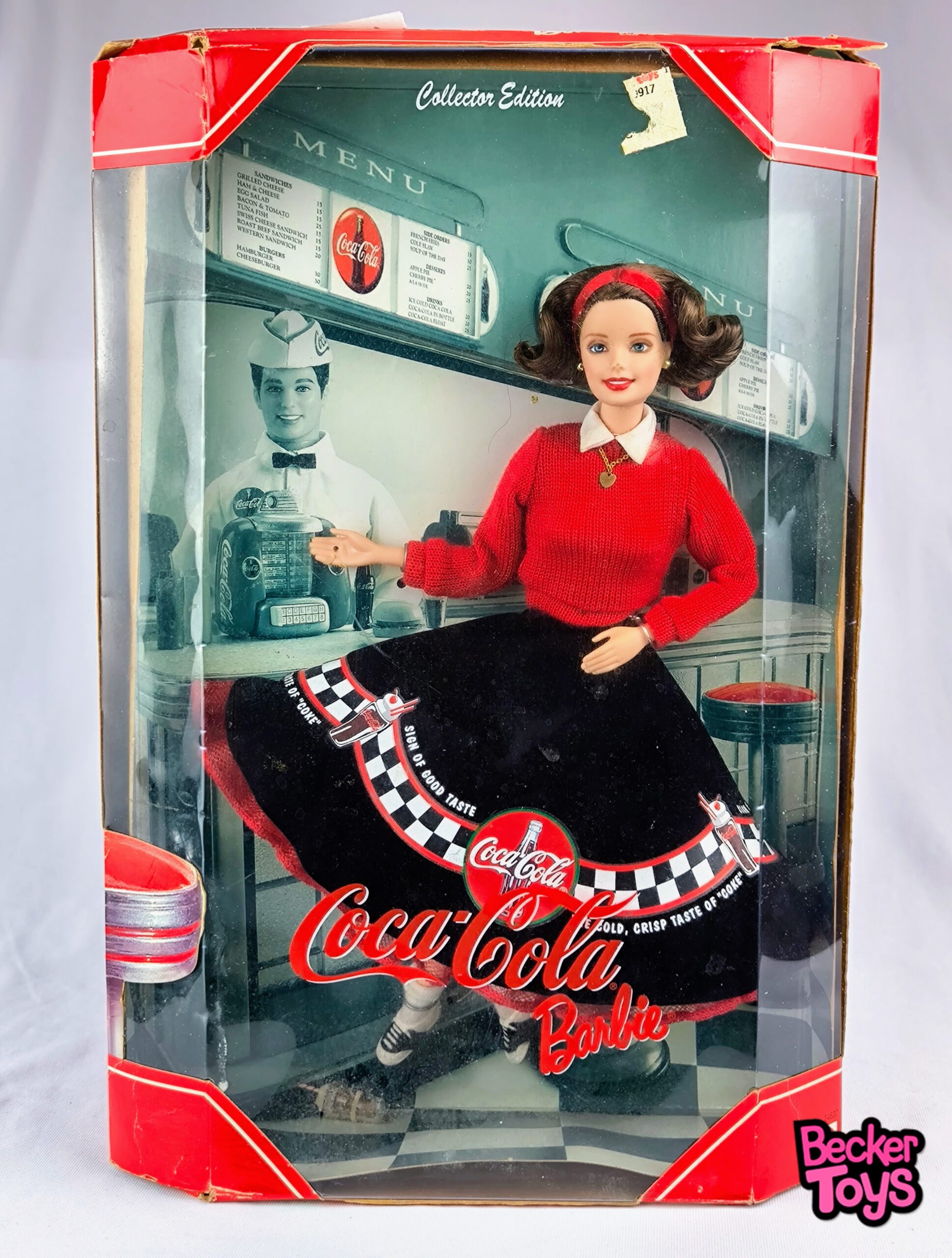 Barbie Coca Cola Costumer Girl del 1999