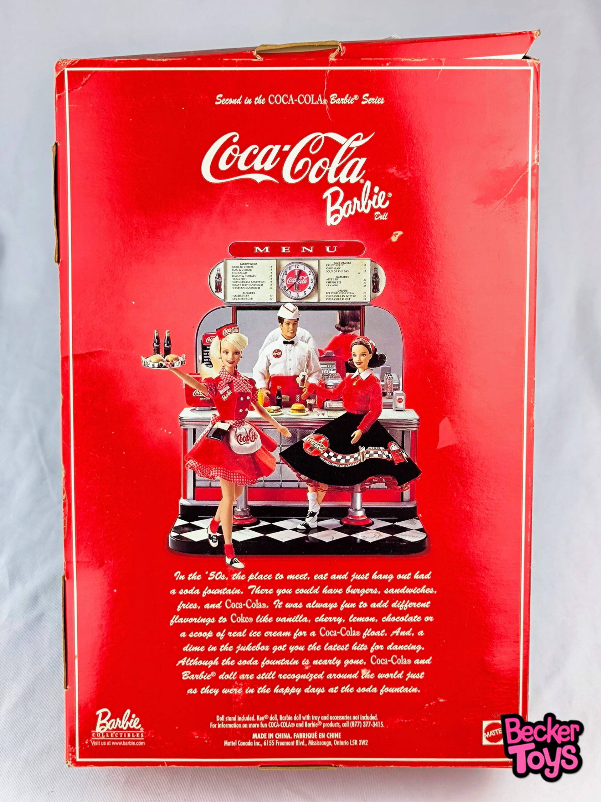 Barbie Coca Cola Costumer Girl del 1999 - immagine 3
