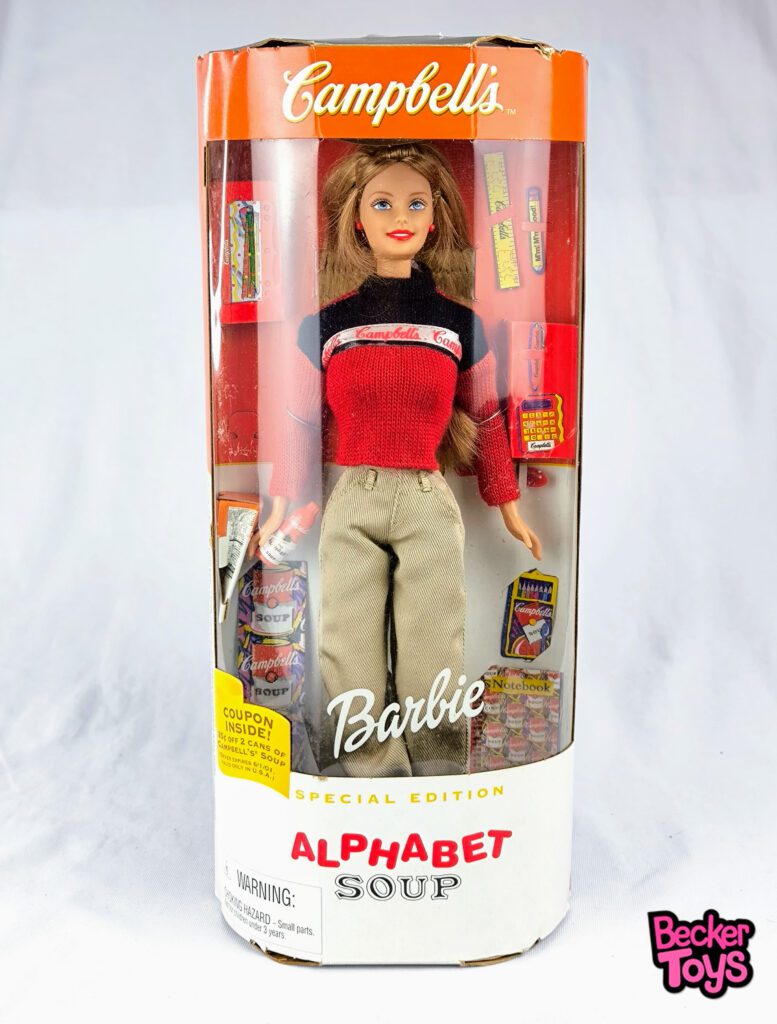 Barbie Alphabet Campbell's Soup - Poupée Collection Mattel 1999 - NRFB