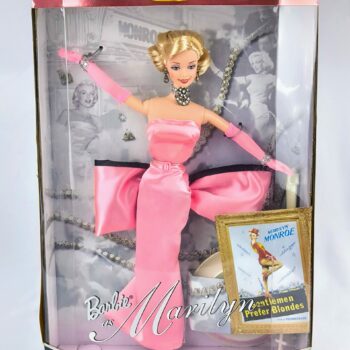 Barbie as Marilyn Gentlemen Prefer Blondes del 1997 (vestido rosa)