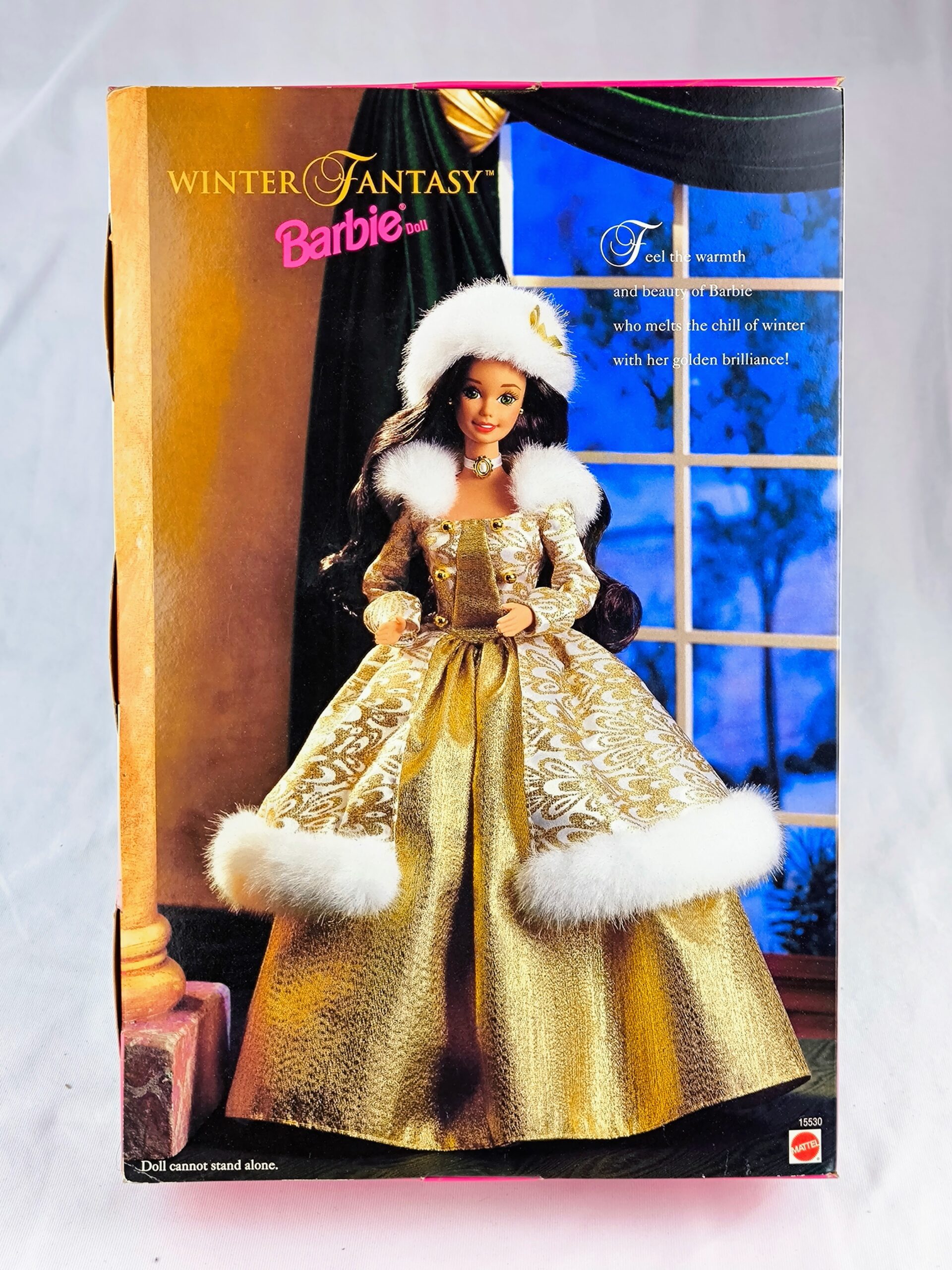 Barbie Winter Fantasy Brunette de 1995 - Imagen 3