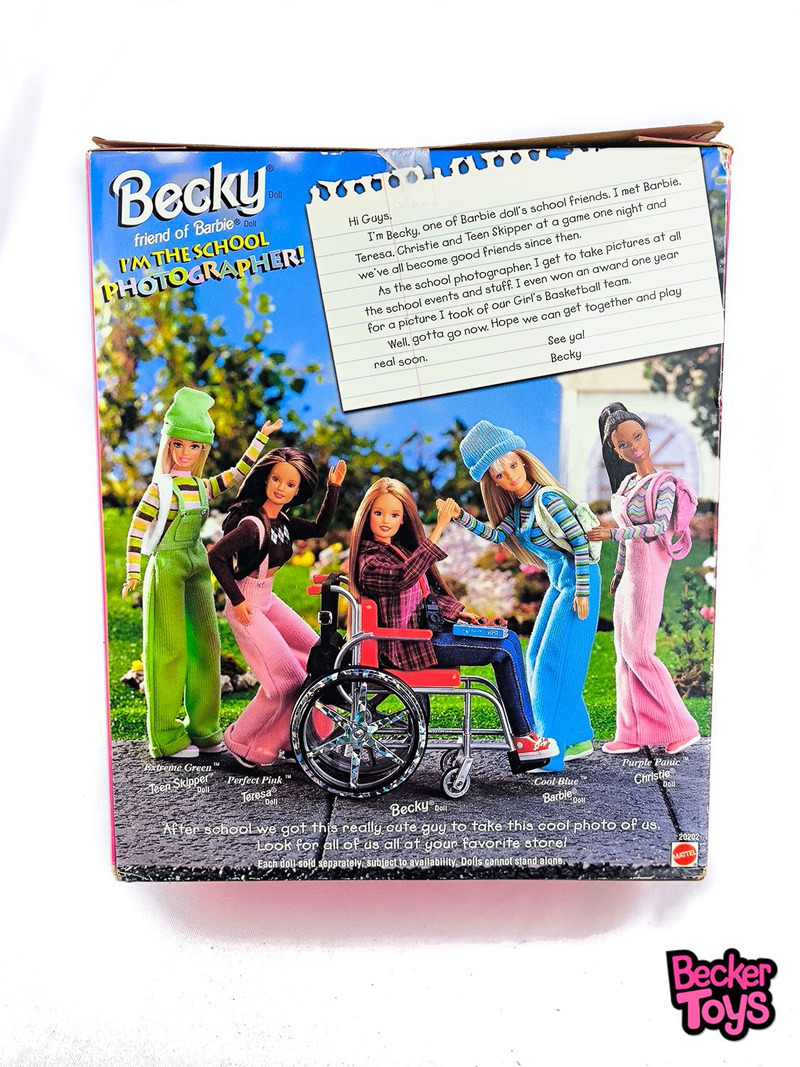 Becky I'M The School Photographer de 1998 (Suelta) - Imagen 3