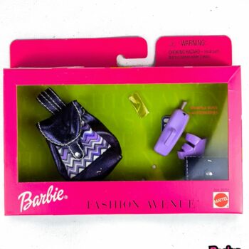Barbie Fashion Avenue Purple Rave Accesories del 1999