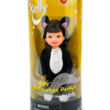 Jenny Black Cat Kelly Halloween Party 2001