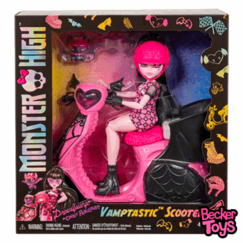 Monster High Draculaura Vamptastic Scooter - Imagen 3
