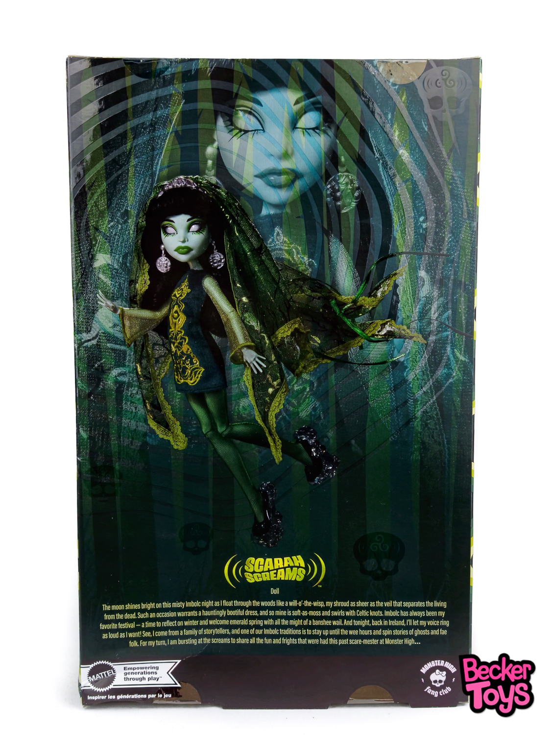 Monster High Skullector Scarah Screams Caja Dañada - Imagen 3