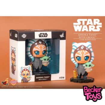 Cosbi Star Wars Ahsoka Tano con Grogu - Imagen 2
