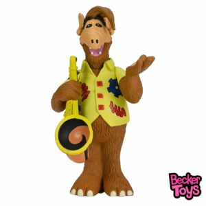 Figura de Alf Toony Classic Alf con saxofón