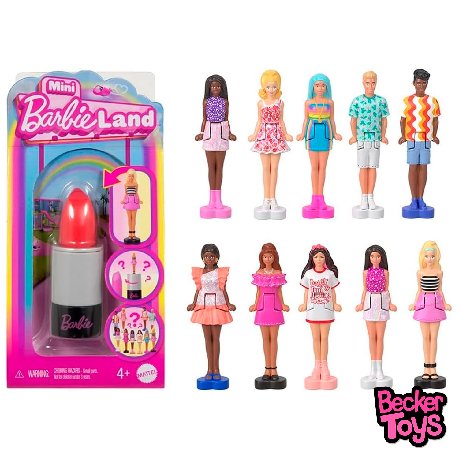 Barbie Mini Barbieland Pintalabios Reveal - Imagen 2