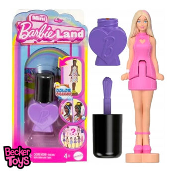 Barbie Mini Barbieland Pintauñas Reveal