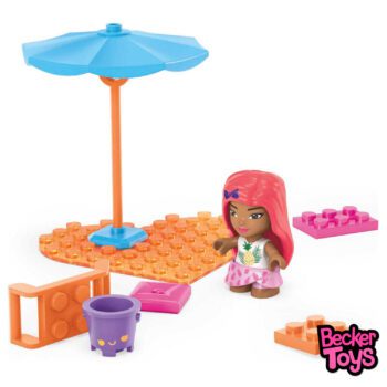 Mega Contstrux Barbie Color Reveal Beach Day - Imagen 2