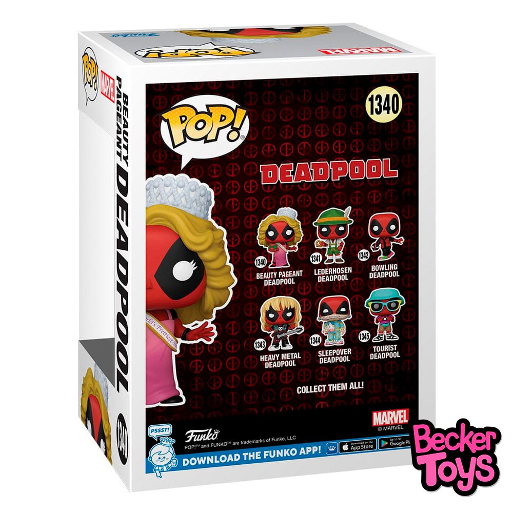 Funko POP! Deadpool Beauty Pageant 1340 - Imagen 3