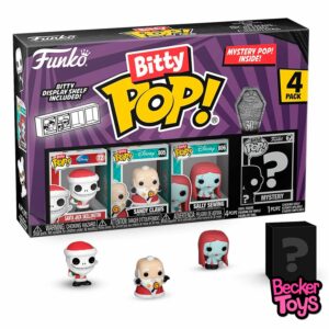 Funko Bitty POP! tnbc Santa Jack - Sandy Claus - Sally Sewing
