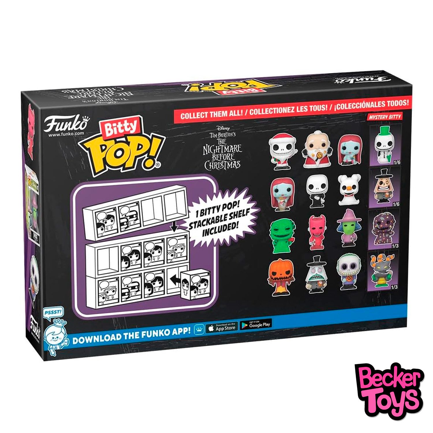 Funko Bitty Pop! The Nightmare Before Christmas - Imagen 2
