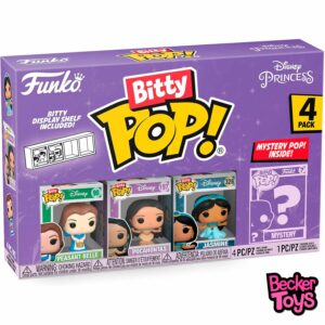 Funko Bitty POP! Disney Princess Belle - Pocahontas - Jasmine + Mistery