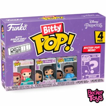 Funko Bitty POP! Disney Princess Ariel - Mulan - Tiana + Mistery