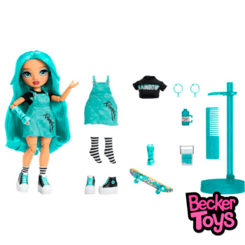 Muñeca Blu Brooks New Friends Rainbow High - Imagen 2