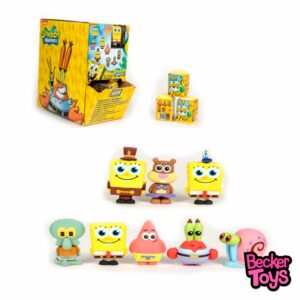 Bob Esponja minifigura 3D caja sorpresa