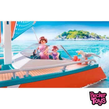 PLAYMOBIL Family Fun 71043, Catamarán - Imagen 2