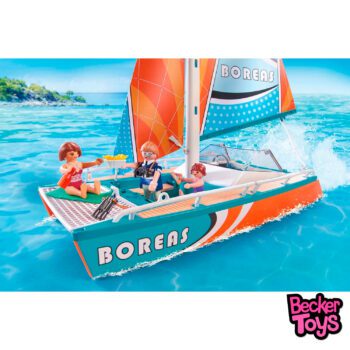 PLAYMOBIL Family Fun 71043, Catamarán - Imagen 3