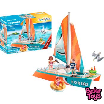 PLAYMOBIL Family Fun 71043, Catamarán - Imagen 4