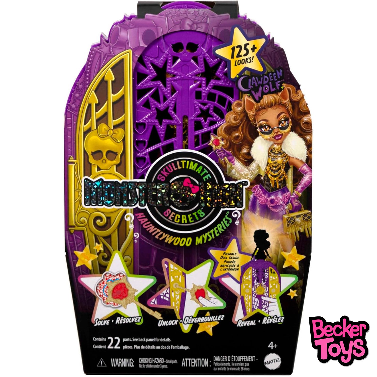 Monster High Clawdeen Wolf Skulltimate Secrets Hauntlywood Mysteries - Imagen 2