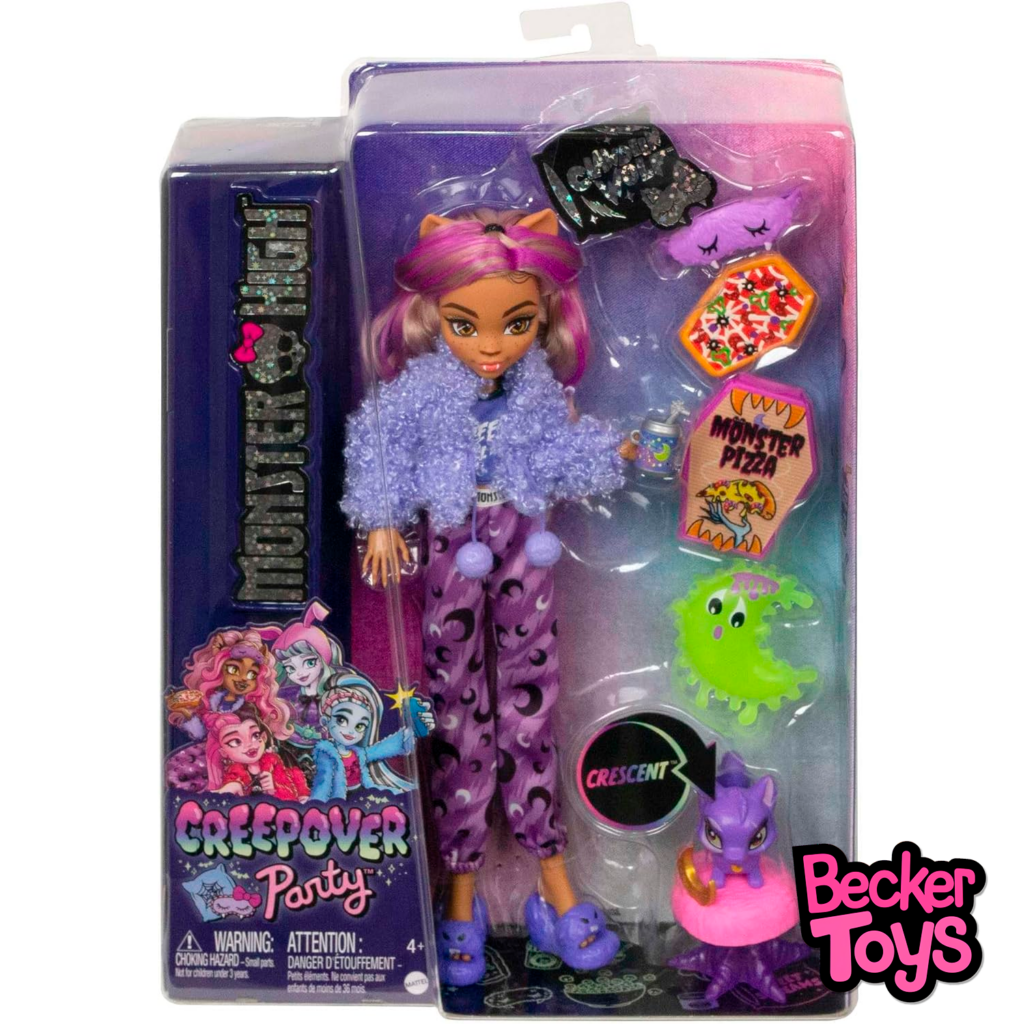 Trolley De Fiesta De Pijamas Barbie – Rosa, Con Accesorios De Belleza, Para Niñas A Partir De 3 Años