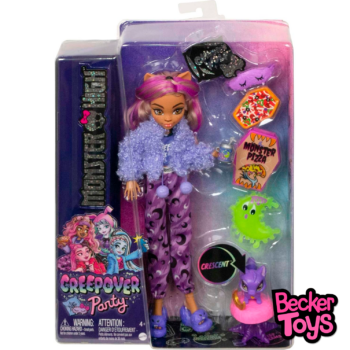 Monster High Fiesta de Pijamas Clawdeen Wolf