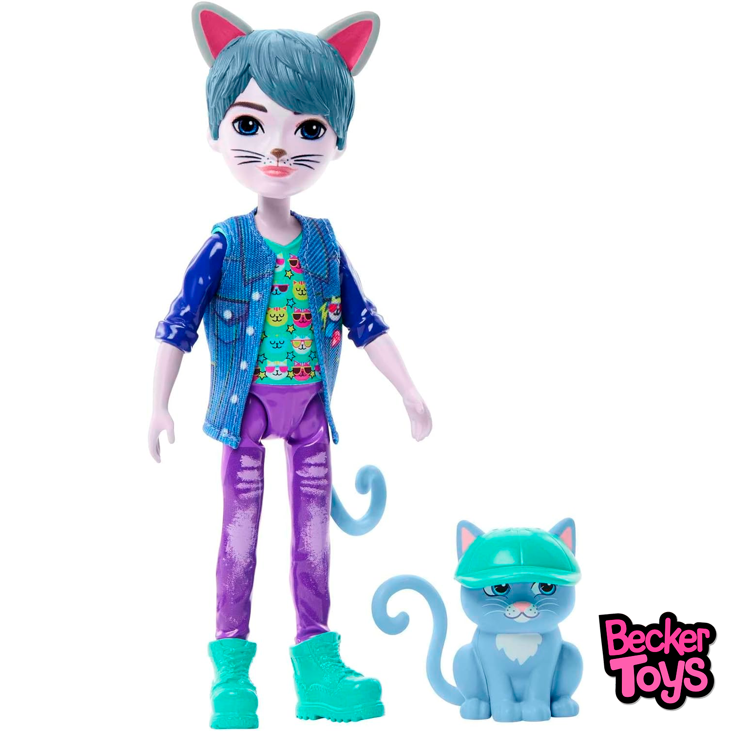 Enchantimals Glam Party Cole Cat & Claw