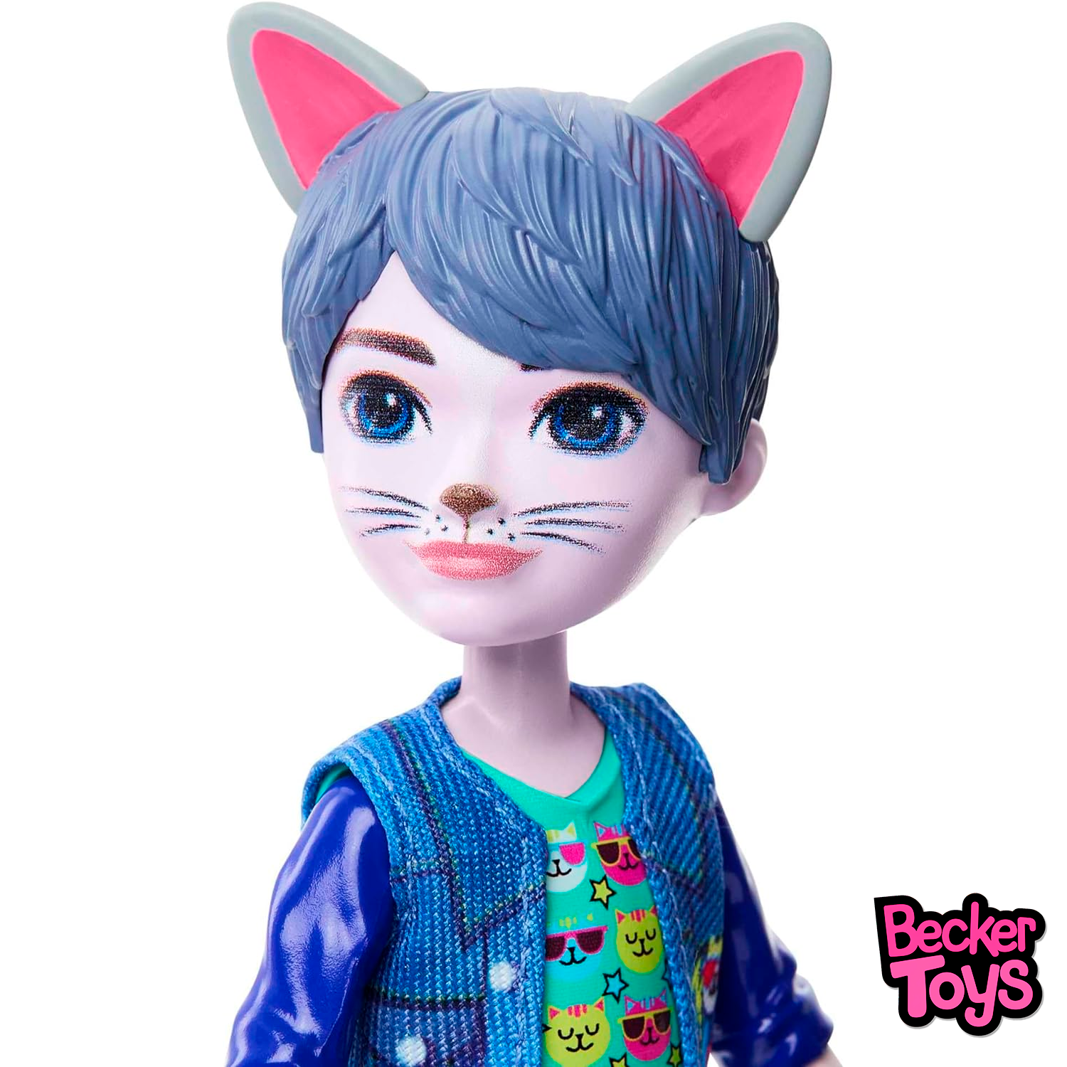 Enchantimals Glam Party Cole Cat & Claw - Imagen 2