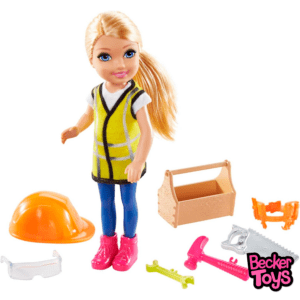 Barbie Chelsea Can Be Contratista 13cm