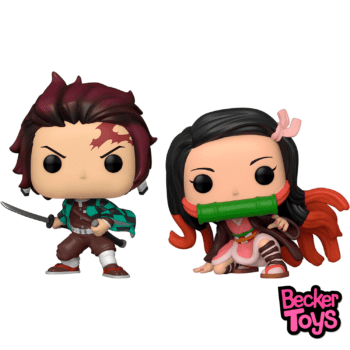 Funko Pop Demon Slayer Tanjiro y Nezuko Pack - Imagen 2