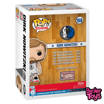 Funko Pop! NBA: Legends - Dirk Nowitzki - Imagen 3