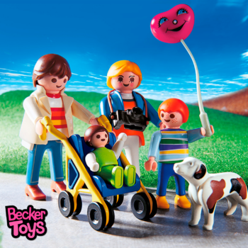 Playmobil City Life Familia con Buggy - Imagen 2