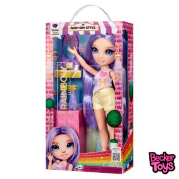Rainbow High My Fashion Style Violet Willow - Imagen 3