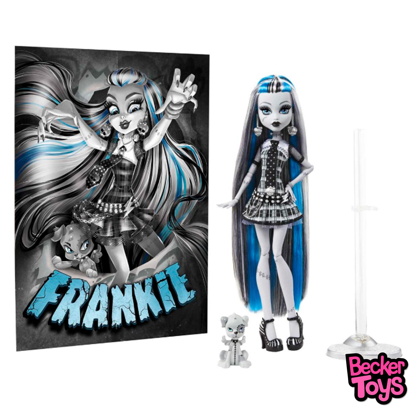 Monster High Creeproduction Frankie Stein Reel Drama - Imagen 3