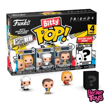 Funko Bitty Pop! Friends Phoebe Buffay, Monica Geller, Chandler Bing