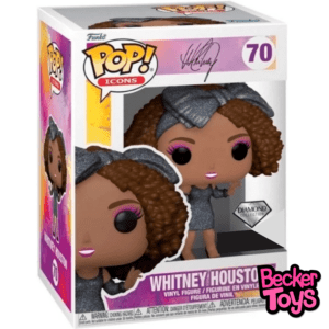 Funko Pop Whitney Houston Diamond Glitter Exclusivo
