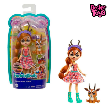 ENCHANTIMALS GABRIELA GAZELLE & RACER