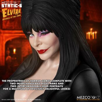 Elvira Mistress of the Dark Estatua 1/6 PVC de 42 cm - Imagen 2