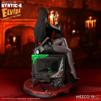 Elvira Mistress of the Dark Estatua 1/6 PVC de 42 cm - Imagen 5