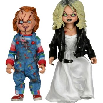 La novia di Chucky Pack di 2 Figuras Chucky & Tiffany 14 cm