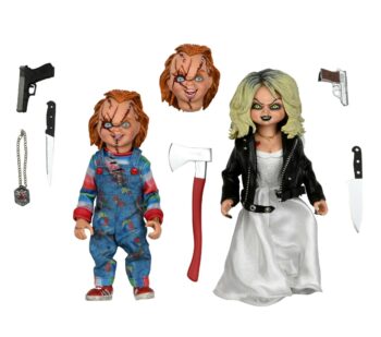 La novia de Chucky Pack de 2 Figuras Chucky & Tiffany 14 cm - Imagen 3
