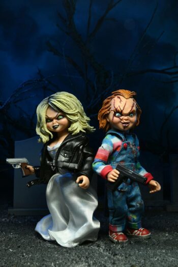 La novia de Chucky Pack de 2 Figuras Chucky & Tiffany 14 cm - Imagen 7